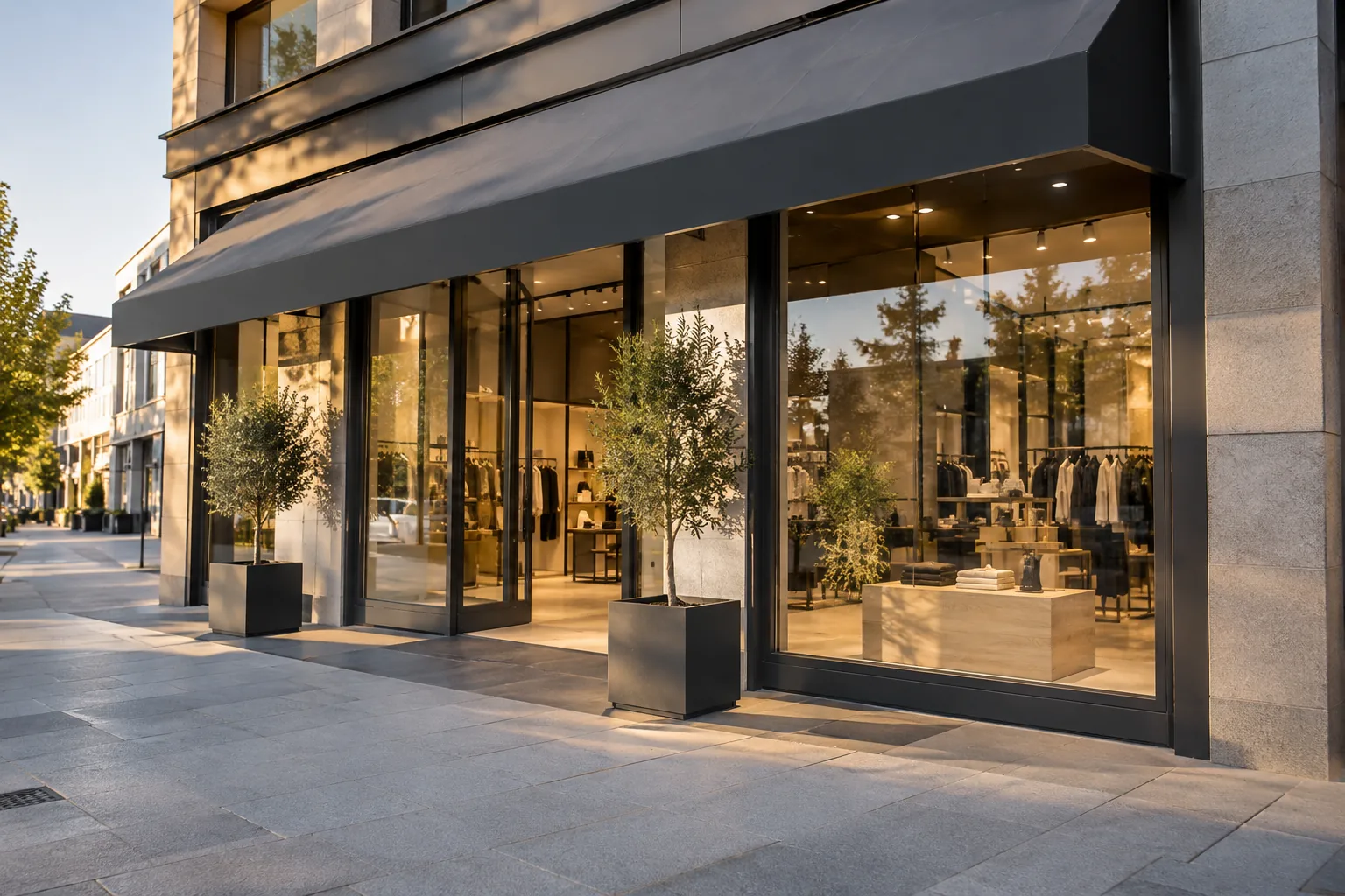 Local comercial moderno a pie de calle